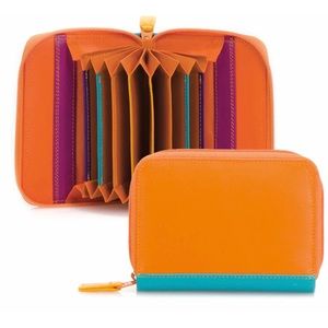MYWALIT ZIPAROUND FAN CREDIT CARD WALLET